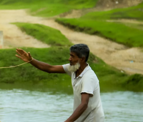 Fisherman portrait
